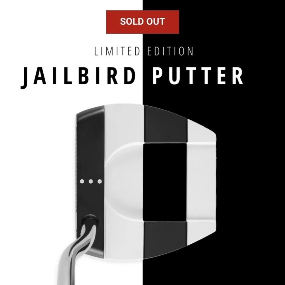 Odyssey's limited edition Jailbird 380 callaway golf putter 38.5” SOLD OUT